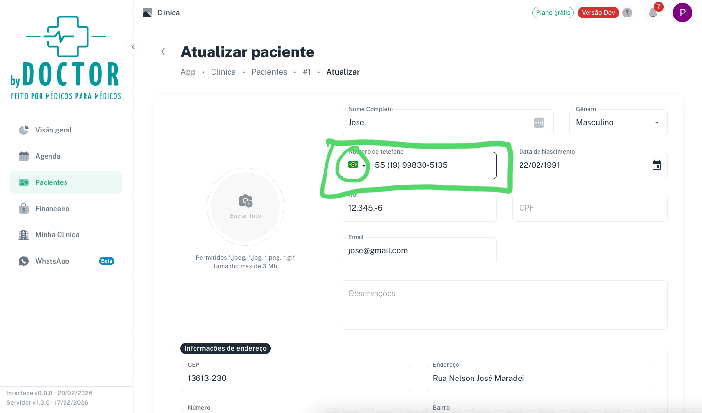 Capa do artigo: Novo campo de telefone com verificação de WhatsApp