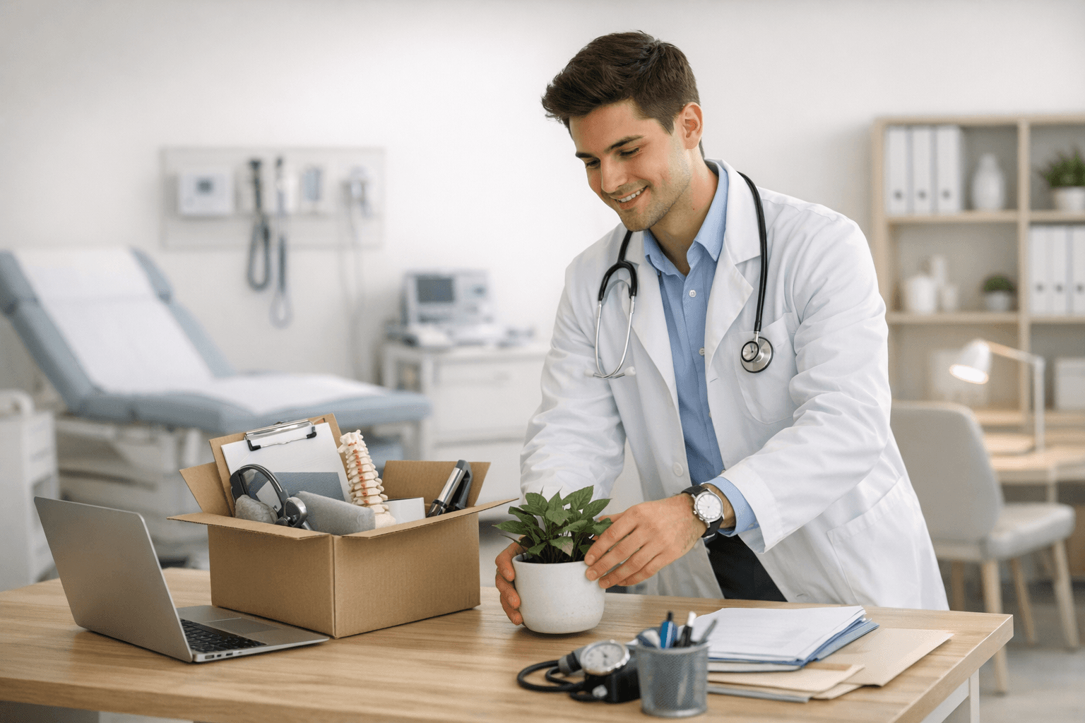 Capa: Médico recém-formado: quanto preciso para abrir o primeiro consultório?