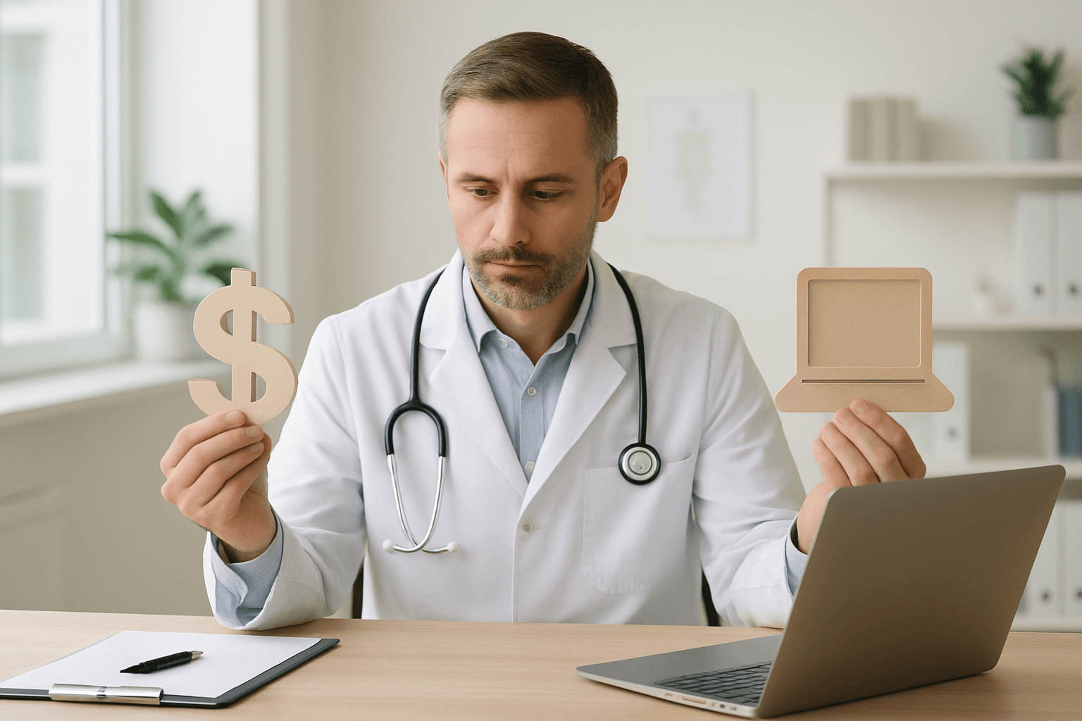 Capa do artigo: Software Médico Gratuito vs. Pago: Quando Vale Pagar?