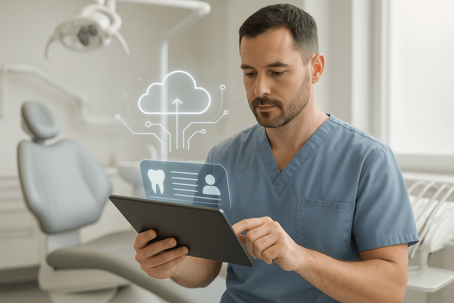 Capa do artigo: Software Odontológico na Nuvem: Vantagens e Cuidados