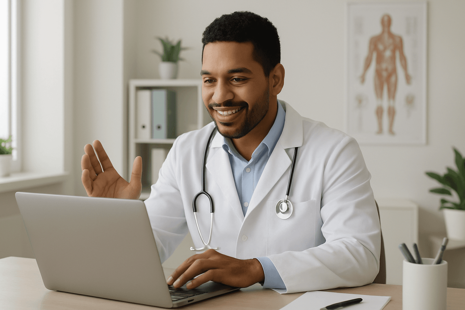 Capa: Como Implantar Teleconsulta no Seu Software Médico: Guia Prático