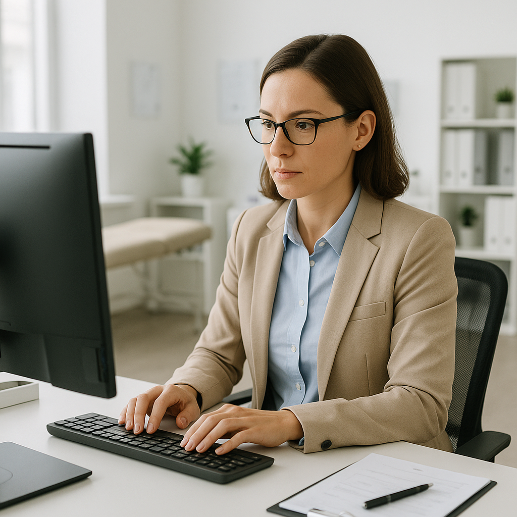 Configuração de módulo de teleconsulta e faturamento TISS em software médico para convênio