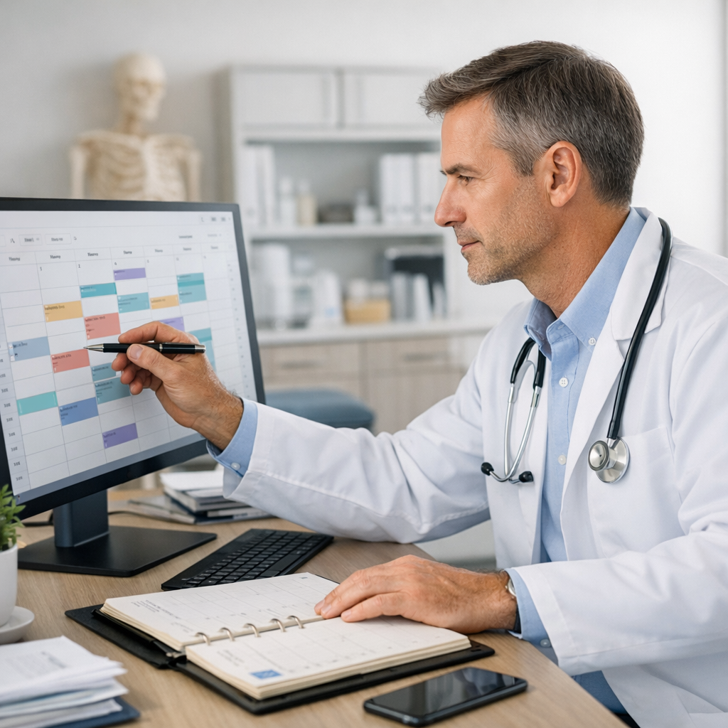 Illustration for: O que é gestão de consultório e por que é tão desafiadora?